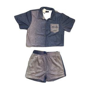 Shane Justin Shirt/Shorts Set - Size XL